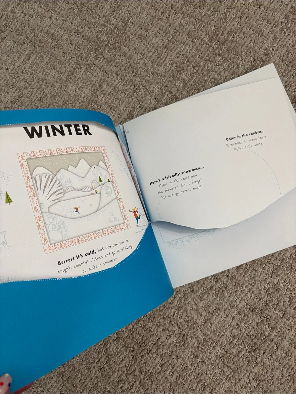 Usborne Cut & Color Playbooks - Seasons & Cities